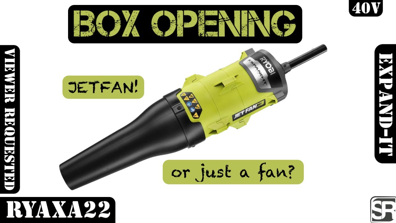 Универсальная осевая воздуходувка Ryobi Cordless Expand-It, 140 миль/ч, 475 куб. футов/мин - RYAXA22
