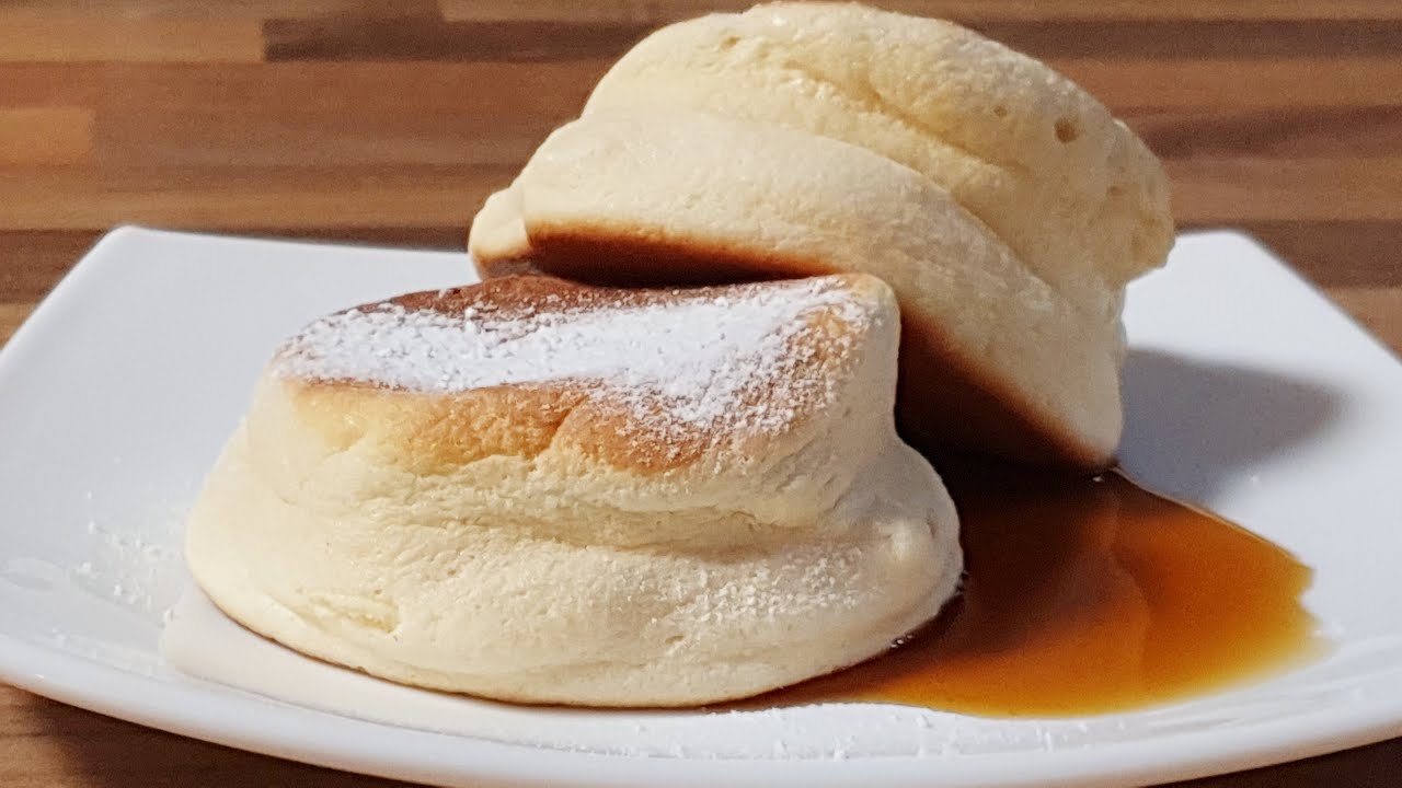 Amazing Souffle Pancake (No Baking Powder & 1 egg only)