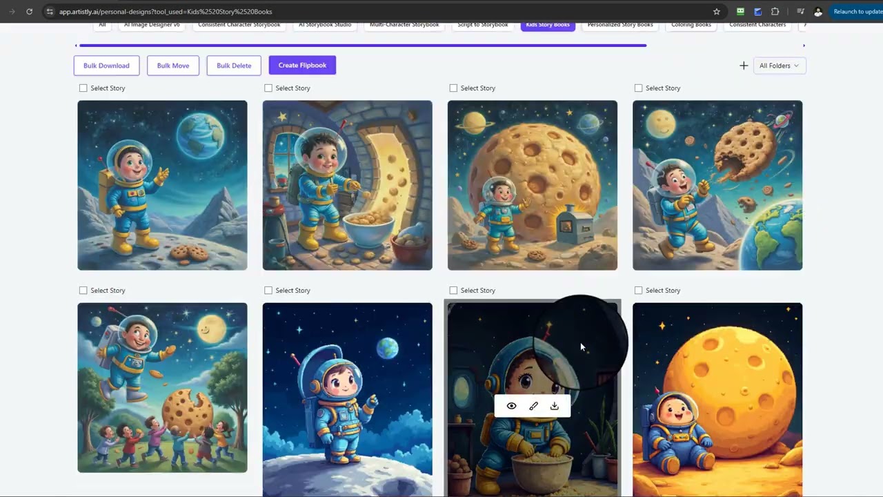 Artistly 6.0: How To Use The AI Storybook Studio
