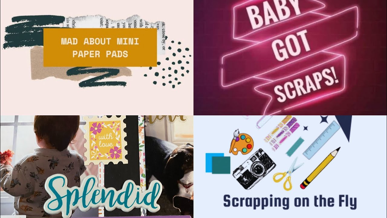 Mad About Mini Paper Pads/Baby Got Scraps - 17.01.2026 - Splendid Right Now