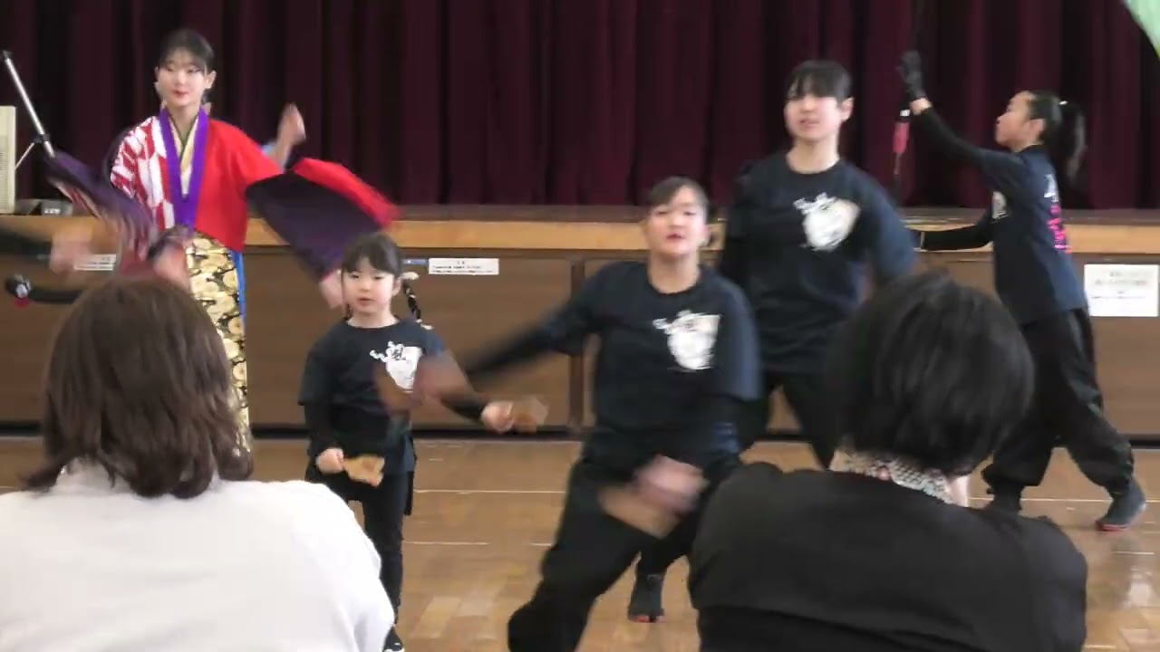 のしろWIND Jr.／能代よさこい総踊り曲「Growing of my heart」（男鹿よさ合同演舞会）
