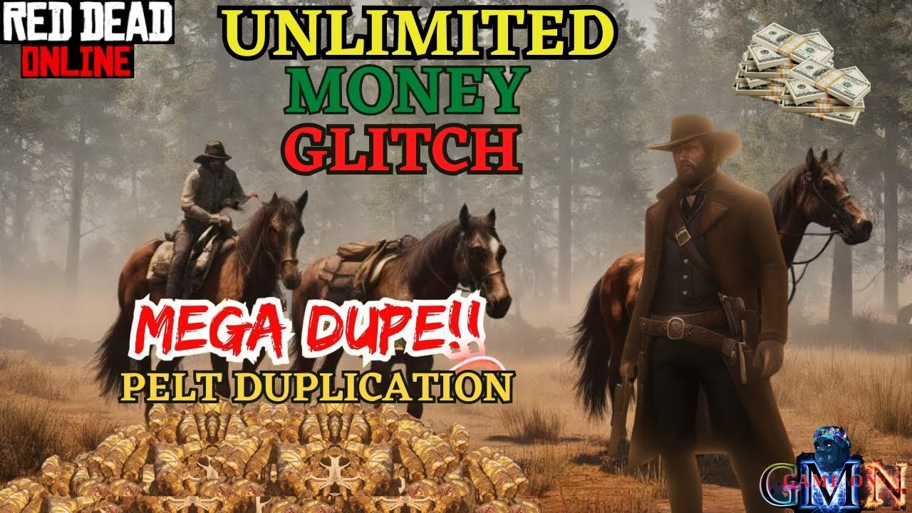 BEST UNLIMITED MONEY GLITCH INFINITE PELT DUPLICATION GLITCH - RDR2 ONLINE - RED DEAD ONLINE