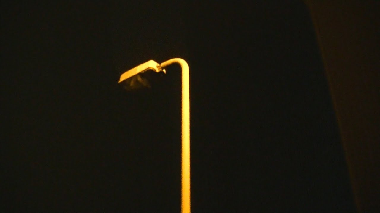 UK Street Lights Off At Night