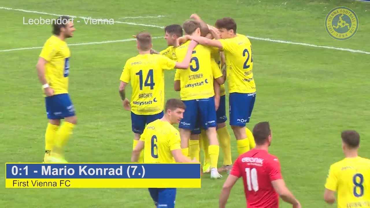 SV Leobendorf - First Vienna FC 1894 (Torparade)