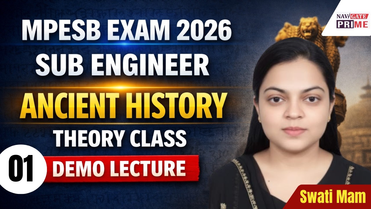 MPESB Sub-Engineer 2026 | Indian History Demo Lecture-01#subengineer2026