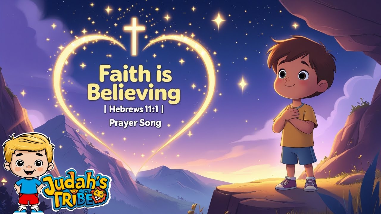 Faith Is Believing Hebrews 11:1 | Judah's Tribe Christian Kids Songs | Bible Song | Kids Music Video