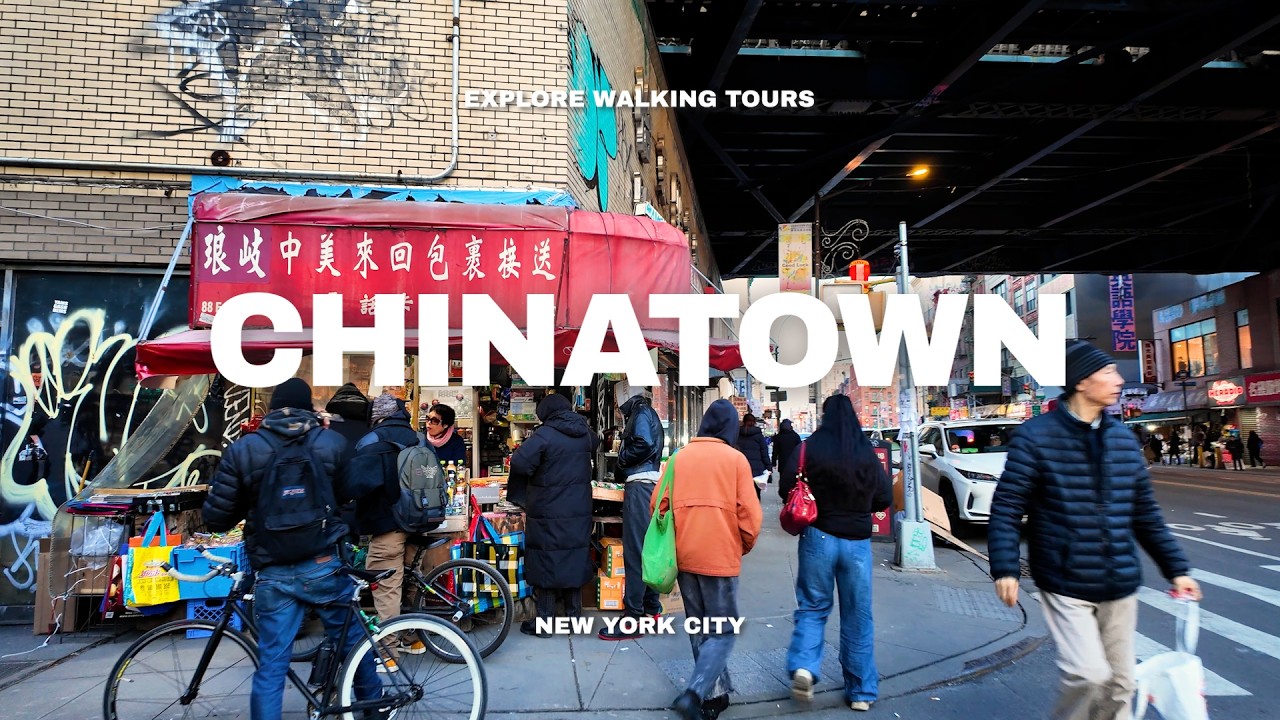 Exploring Chinatown NYC | Walking Tour w/ Local Highlights