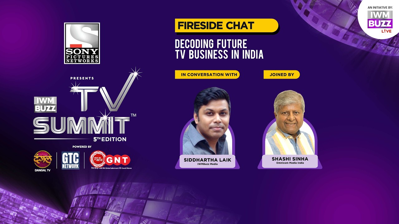 IWMBuzz TV Summit 5th Edition: Fireside Chat: Decoding Future TV Business in India