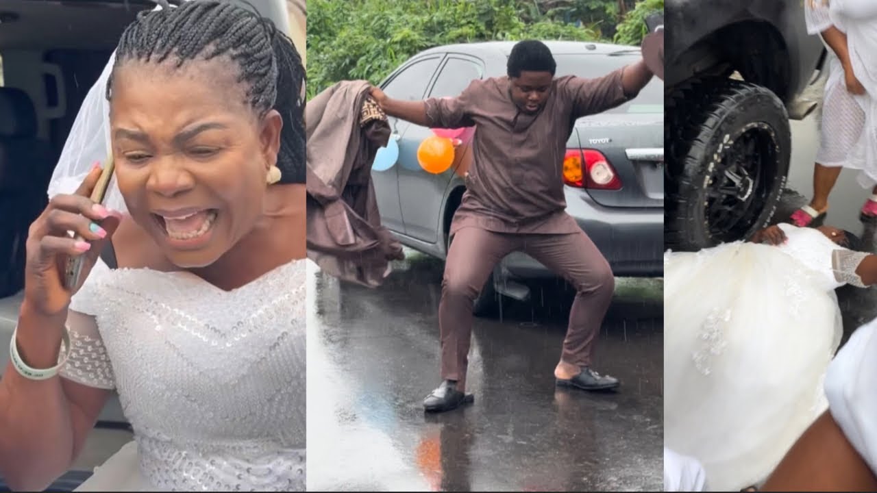 The husband to be is no where to be found, odogwu is dancing Auntie called Bobo and he said this 