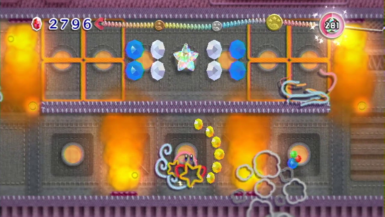 Kirby's Epic Yarn - Battleship Halberd Walkthrough