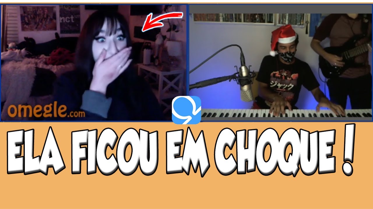 IMPRESSIONANDO os Gringos no Omegle/Ometv Part. 3 |  Tocando ANIME | PIANO e GUITARRA!
