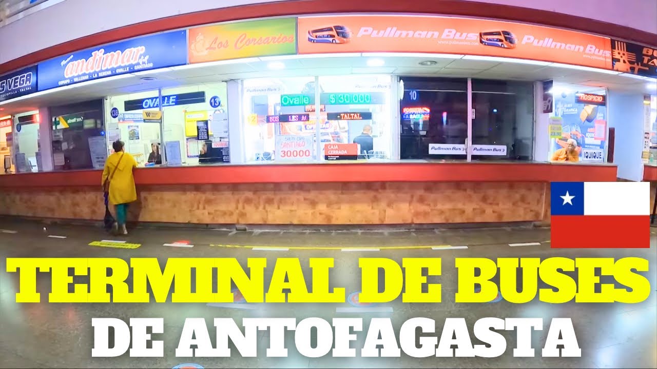 Así es el TERMINAL de Buses de ANTOFAGASTA 🚌🚍