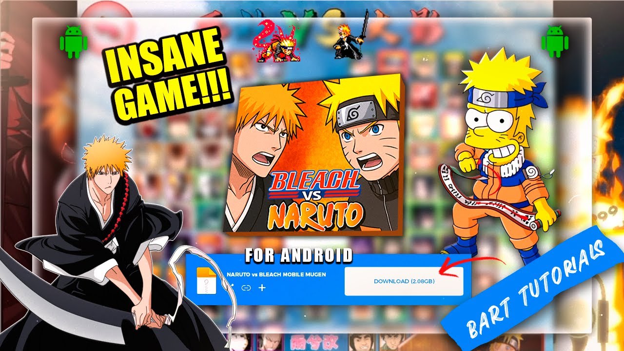 NARUTO VS BLEACH MUGEN MOBILE FOR ANDROID IN 2026 – PLAYING THIS GAME ON MOBILE IS EPIC!!! [REVIEW]