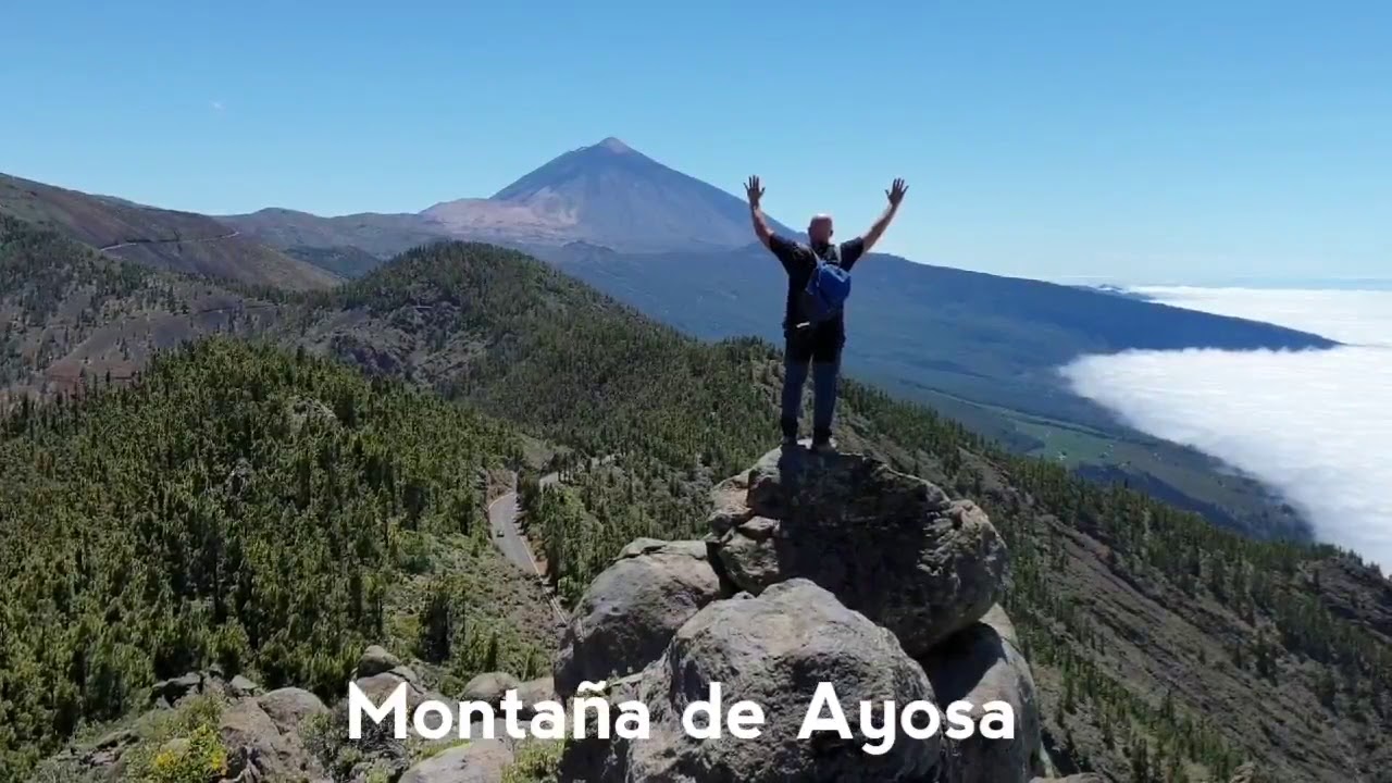 Senderismo Miradores del Teide. Tenerife. Con V&iacute;velo Caminantes de Aguere.