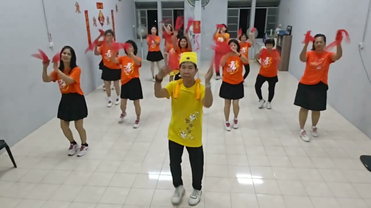 Lai Lai Guo Xin Nian Line Dance