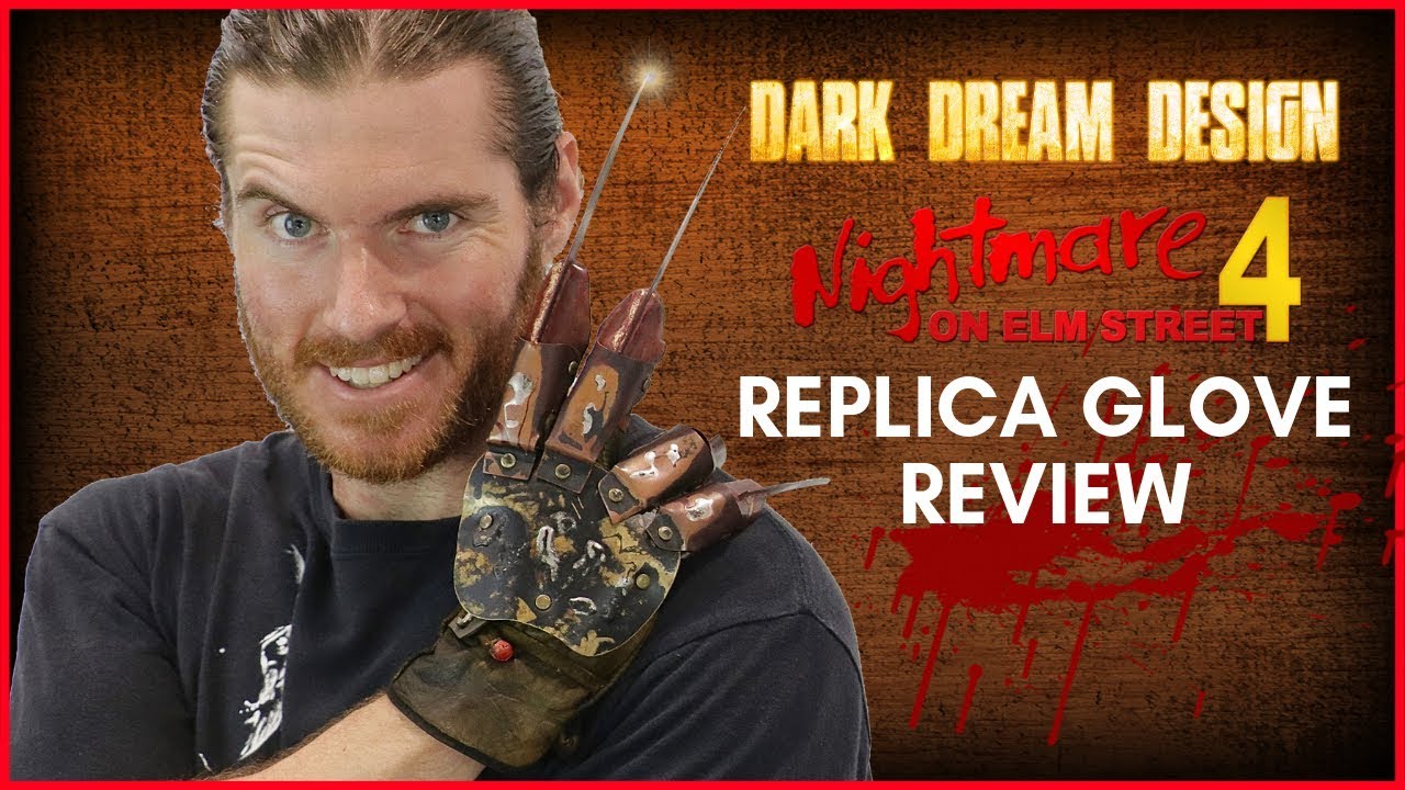 A Nightmare on Elm Street 4: Replica Glove Review- Dark Dream Design!