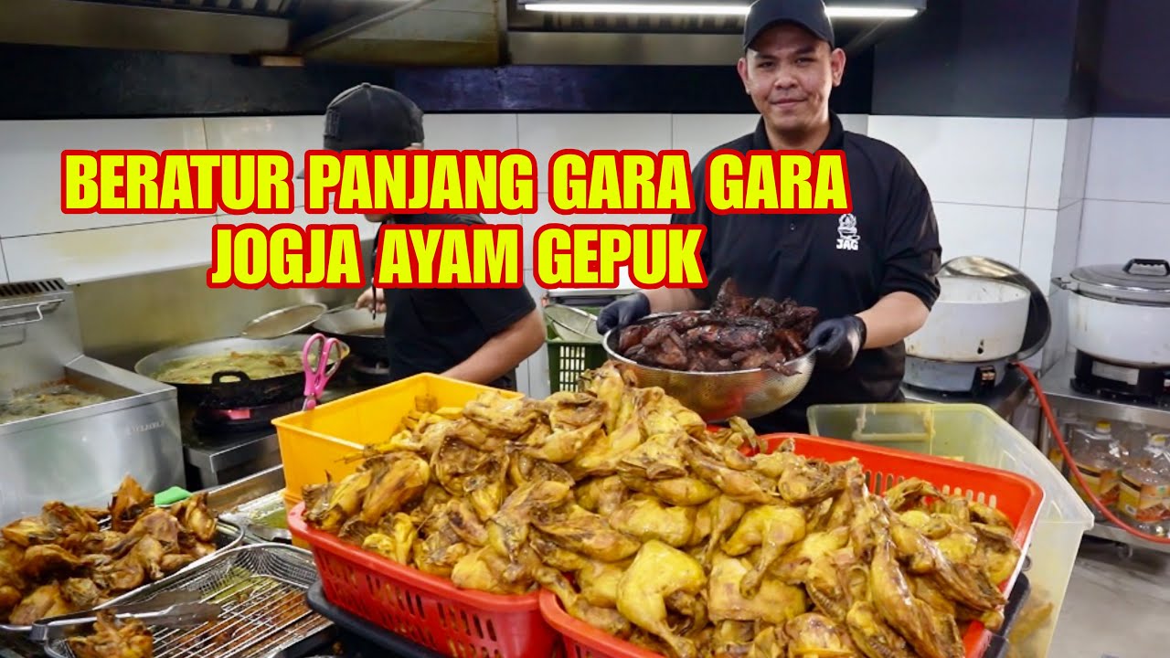 RIBUAN KETUL JOGJA AYAM GEPUK HABIS SAMPAI BERATUR PANJANG