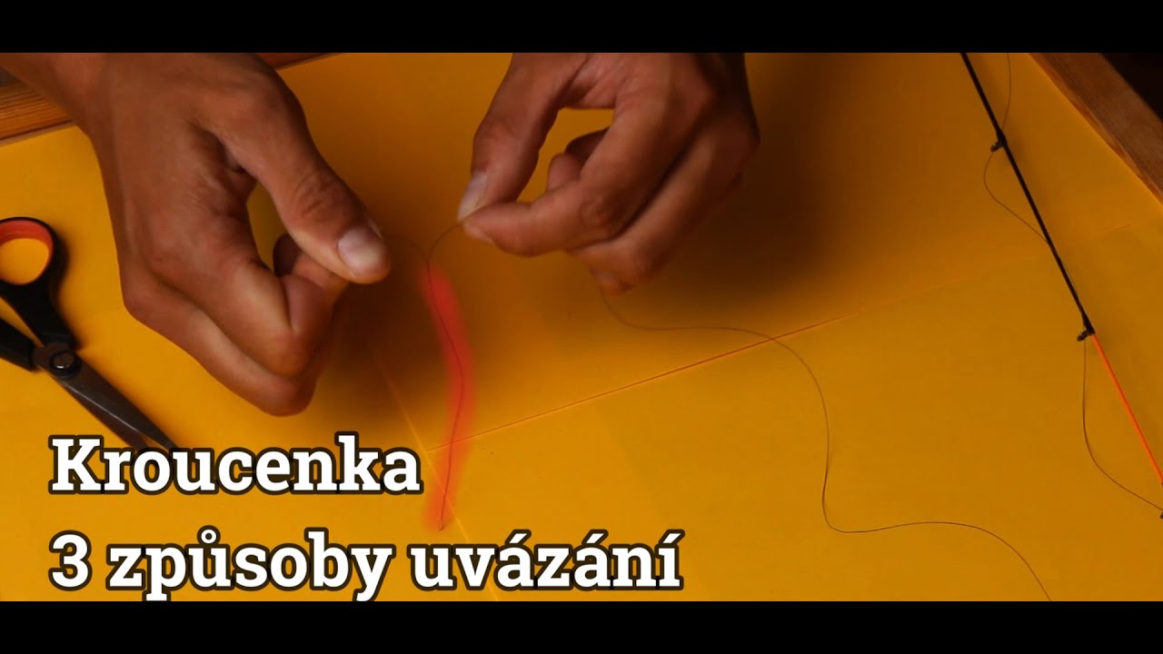 Jak na kroucený návazec 3 různé způsoby
