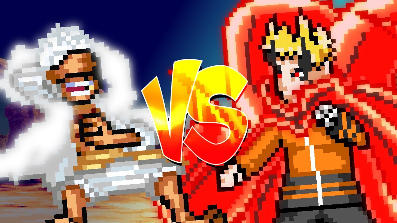 Luffy VS. Naruto - Sprite Animation