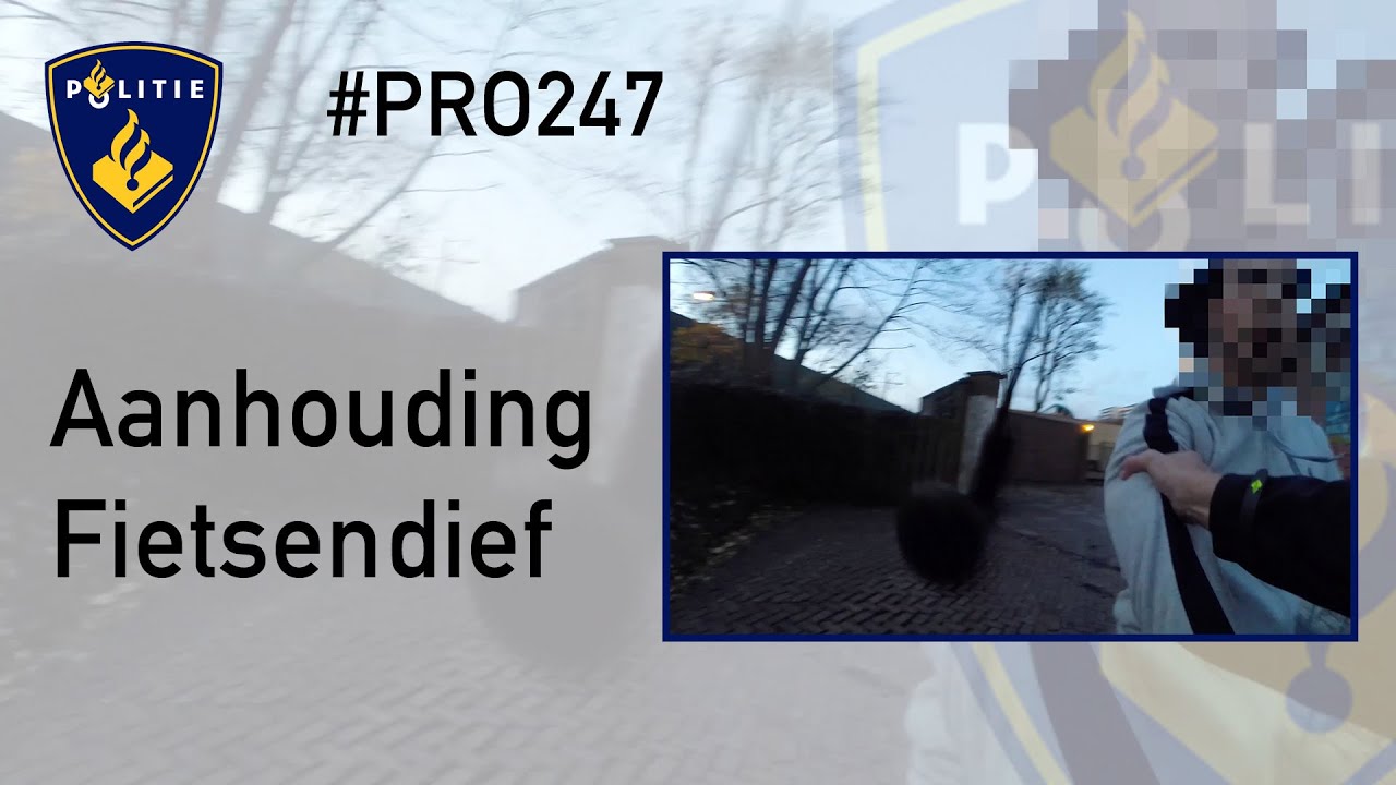 PRO247 Aanhouding Fietsendieven
