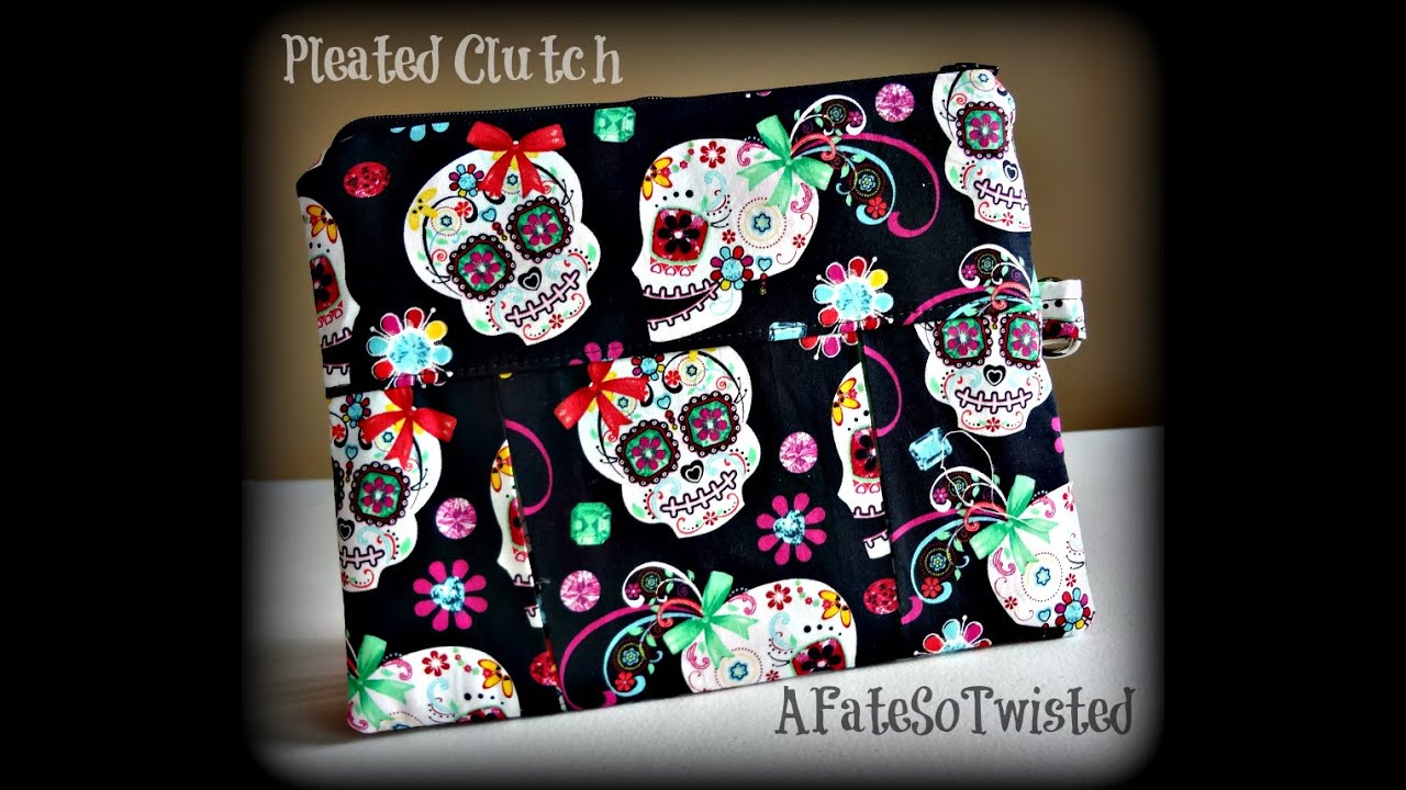How To Make A Pleated Clutch