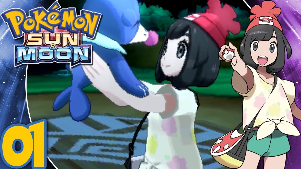 Pok&eacute;mon Sun and Moon - Part 1: Welcome to Alola & Picking Our Starter Pokemon - Gameplay Walkthrough