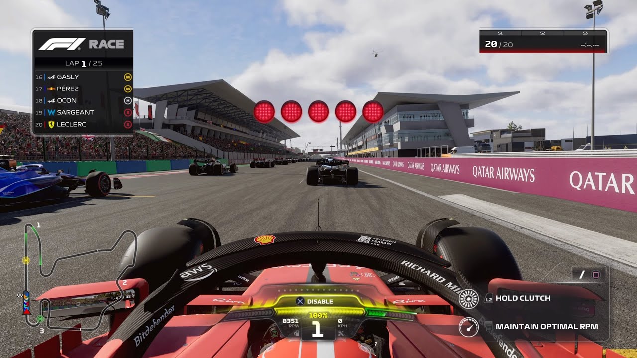 F1 23 | Round 12 | Hungaroring | Ferrari SF-23 | Leclerc