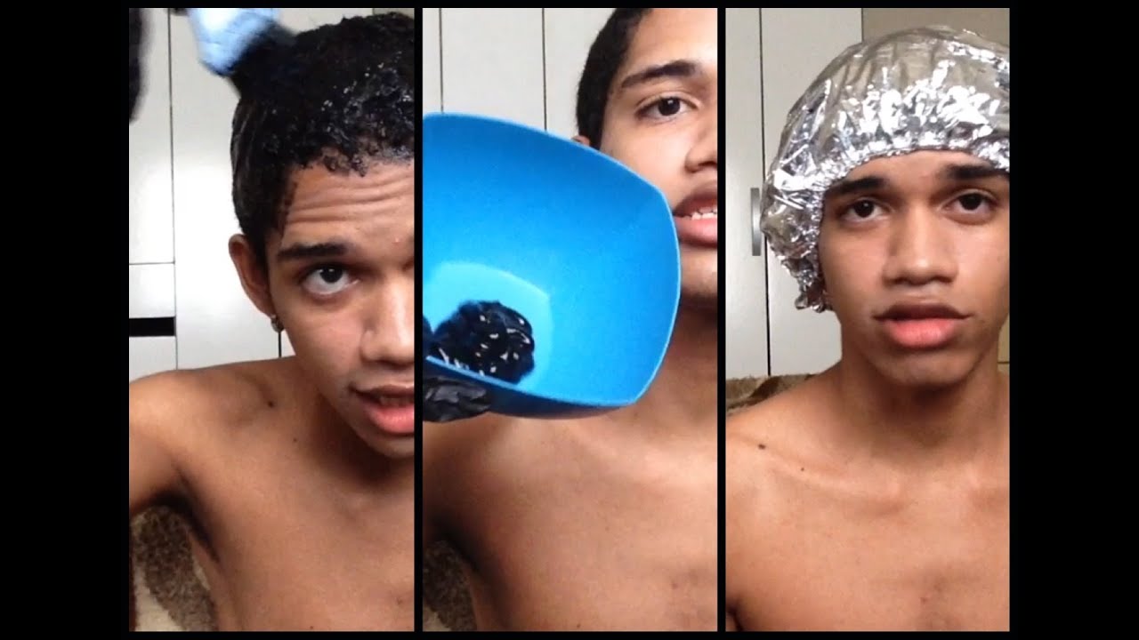 APLICANDO O HENE PELA PRIMEIRA VEZ (cabelos masculinos)