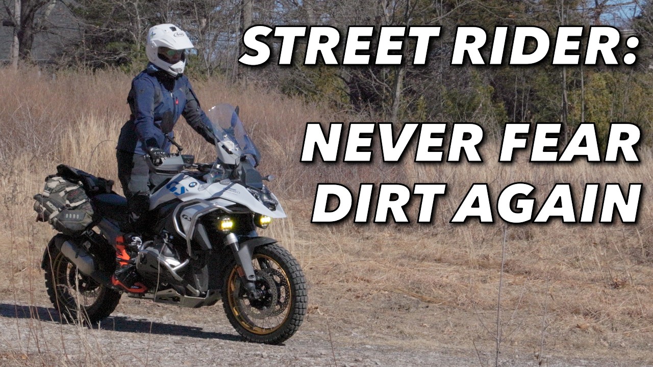 Don't let pavement tell you where to ride your motorcycle - start learning off-road skills with me