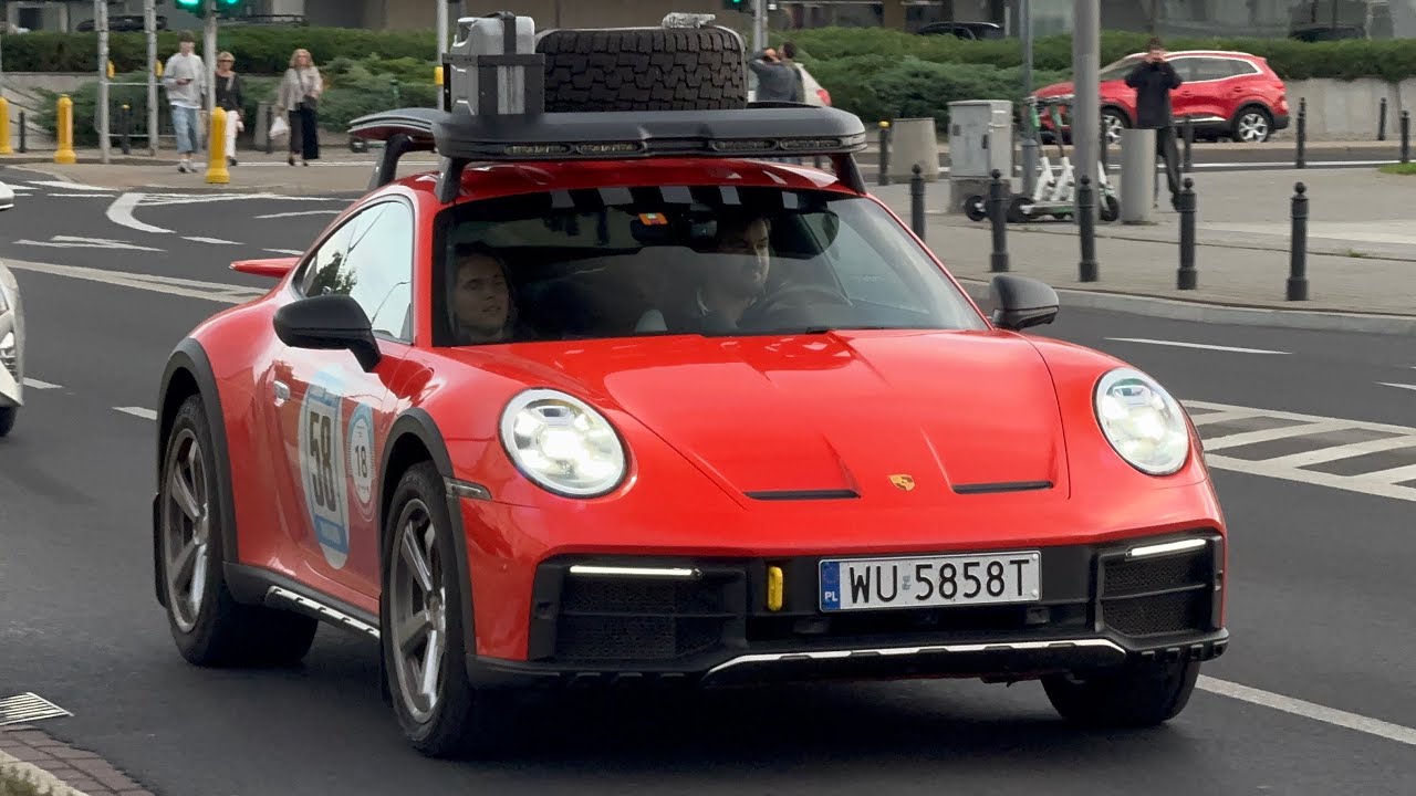 Carspotting in Warsaw #54 | 12Cilindri, 911 Dakar, 430 Scuderia, Vanquish, 911 GT3 RS