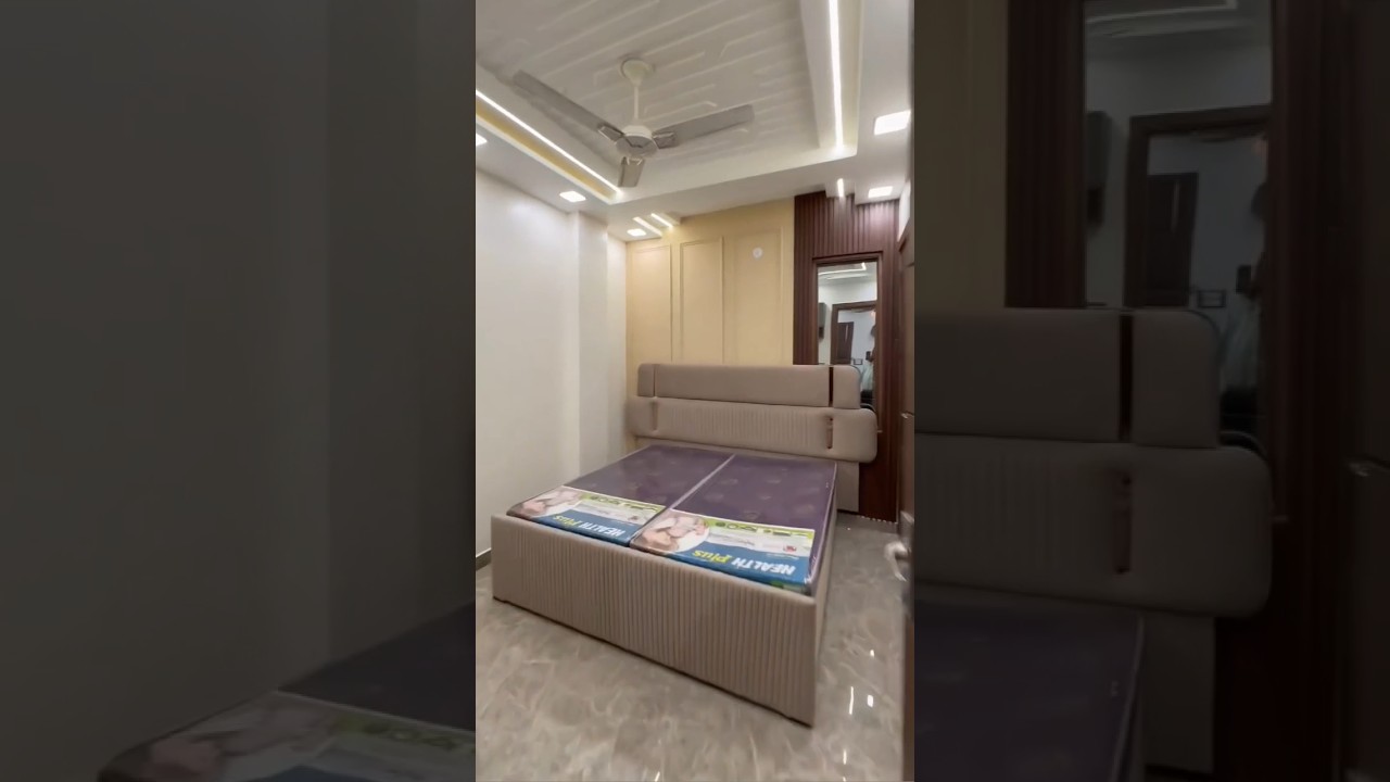 9' X 11' Luxury Bedroom Interior Design #bedroomdecor #bedwars #bedroom #shorts