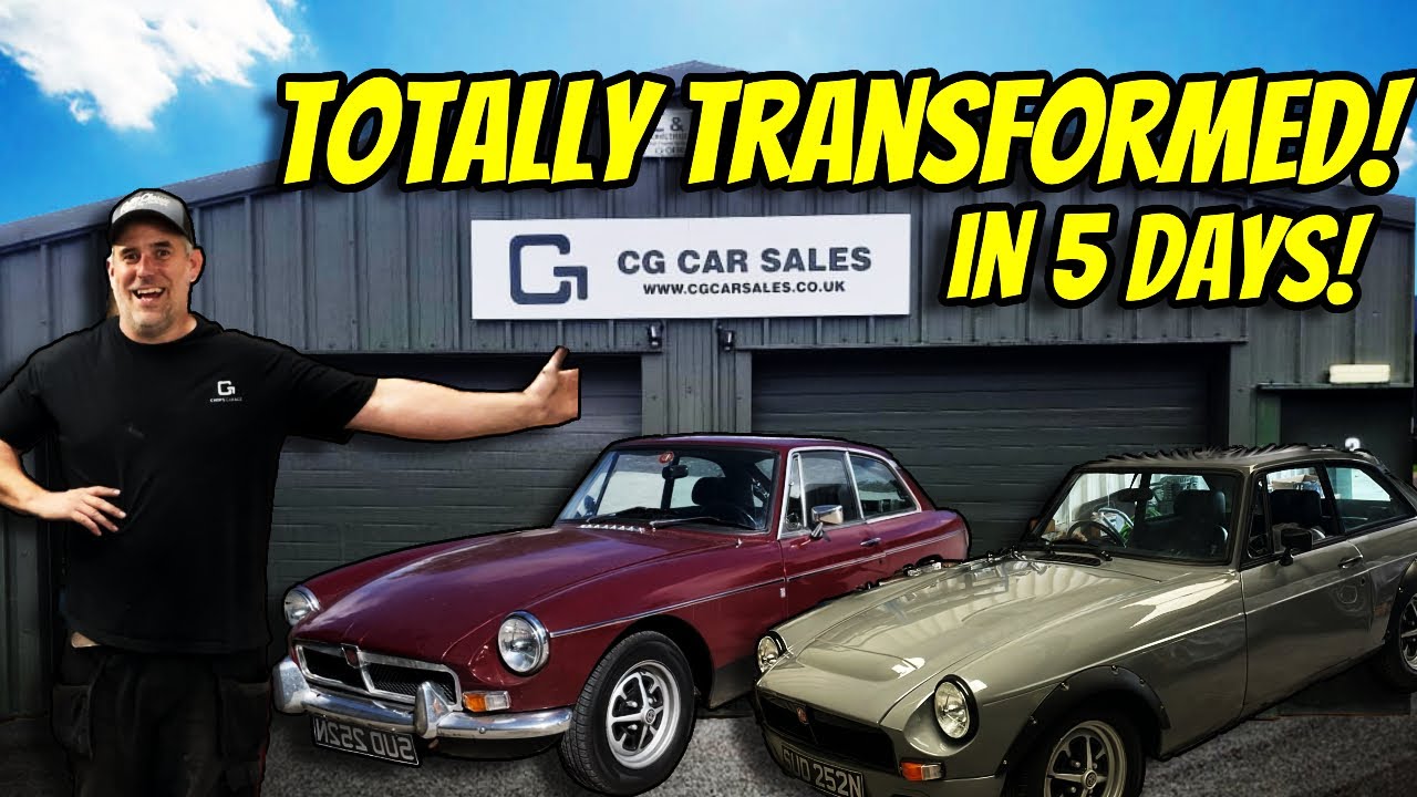 We built Chops Garage his dream MGB GT with an MX5 swap!