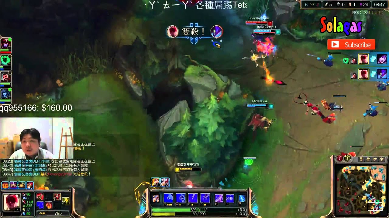 【航航】統神教你怎麼把玩JG李星 那個飛來飛去 KDA22