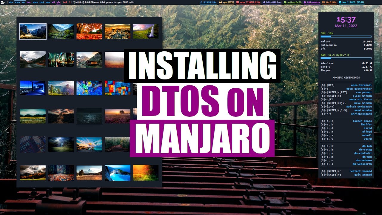 Manjaro Is Nice. Manjaro With DTOS? Even Better!