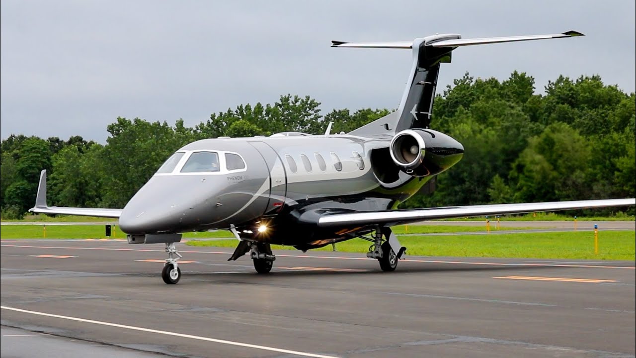 Embraer Phenom 300 | Close-Up Landing!