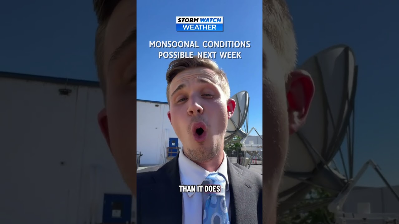 На следующей неделе возможны муссонные явления