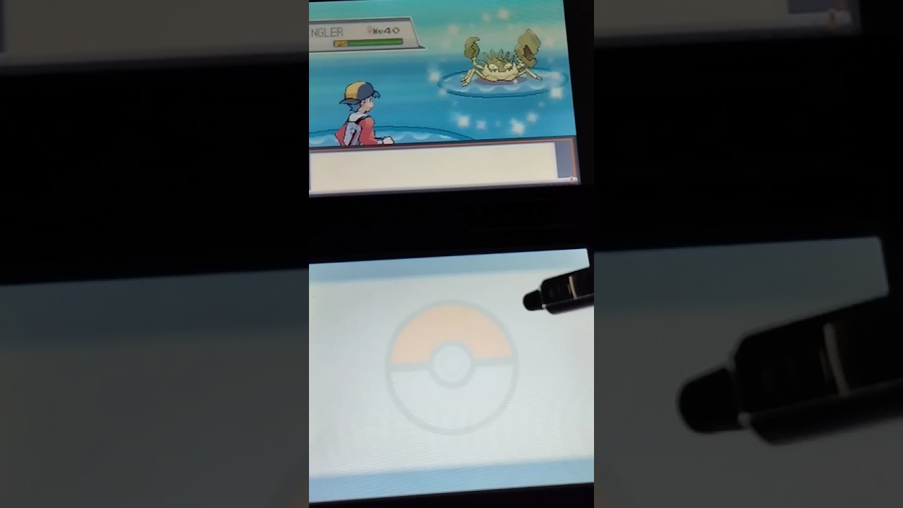 Kingler Shiny Pok&eacute;mon Soul Silver Glitch Gran Encanto #pokemonshiny #shinyhunting #pokemonglitch