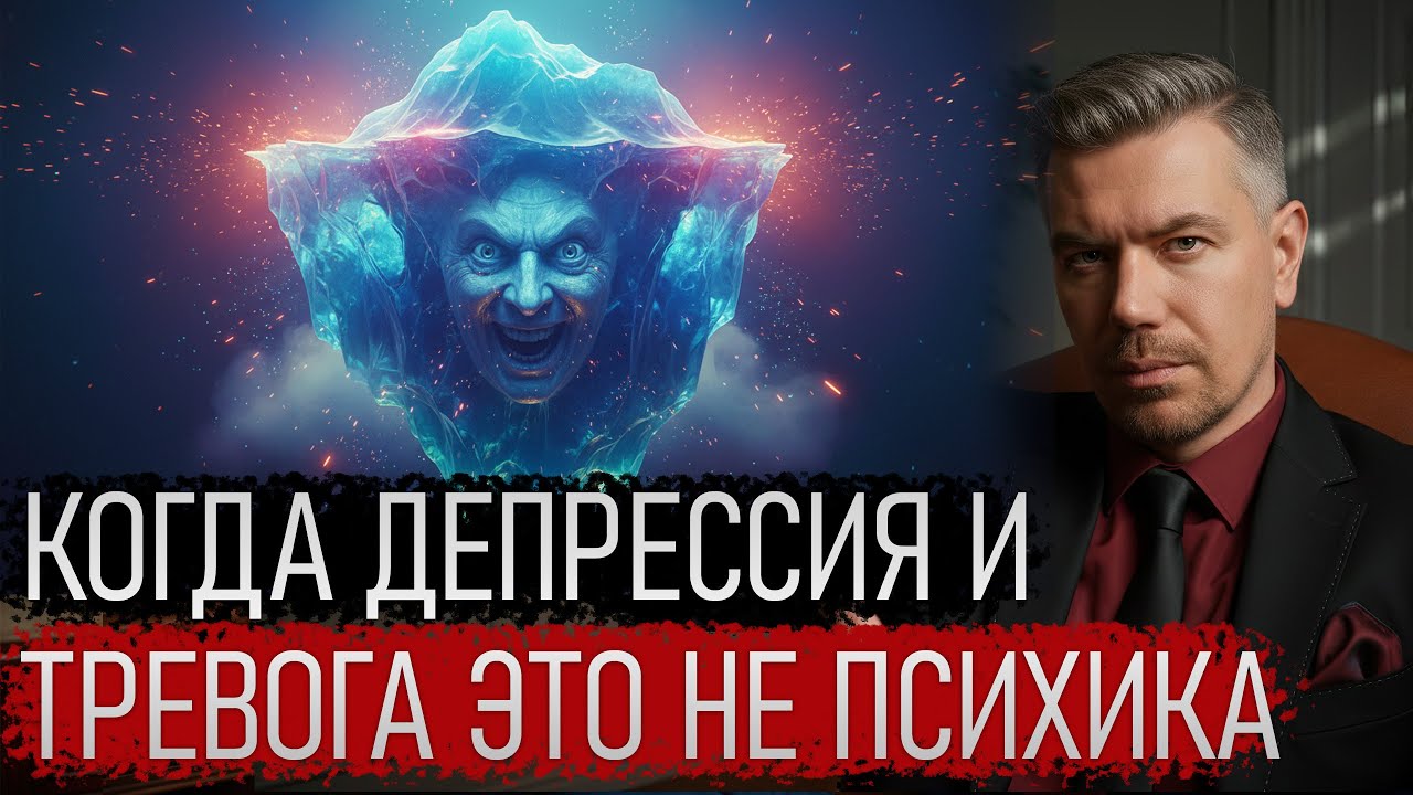 ДЕПРЕССИЯ И ТРЕВОГА - ЭТО ДАЛЕКО НЕ ВСЕГДА ПРОБЛЕМЫ В ПСИХИКЕ