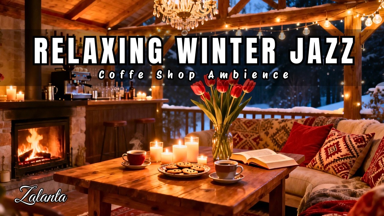 Relaxing Coffee Shop Jazz Music ☕️ Soft Background Music for Rest | Zalanta