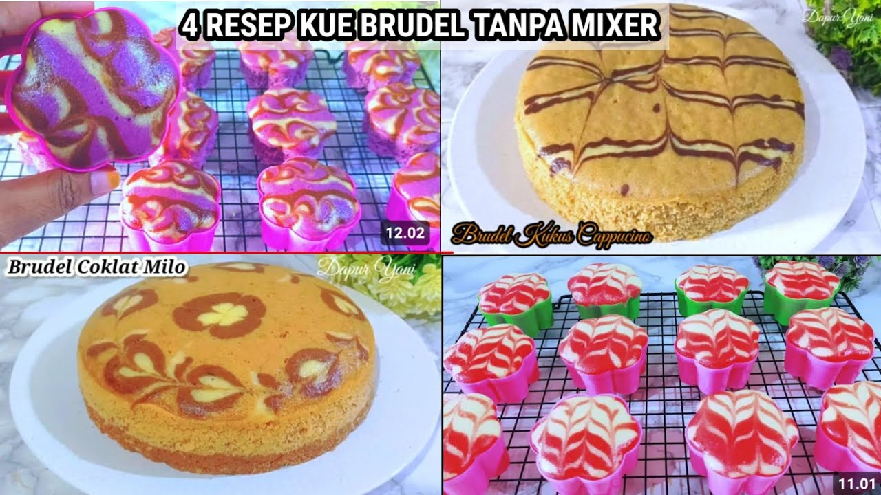 Lembut Banget.Cuma 1telur tepung dan susu Kue Bluder Viral//Cuma Diaduk-aduk Tanpa Oven @dapuryani