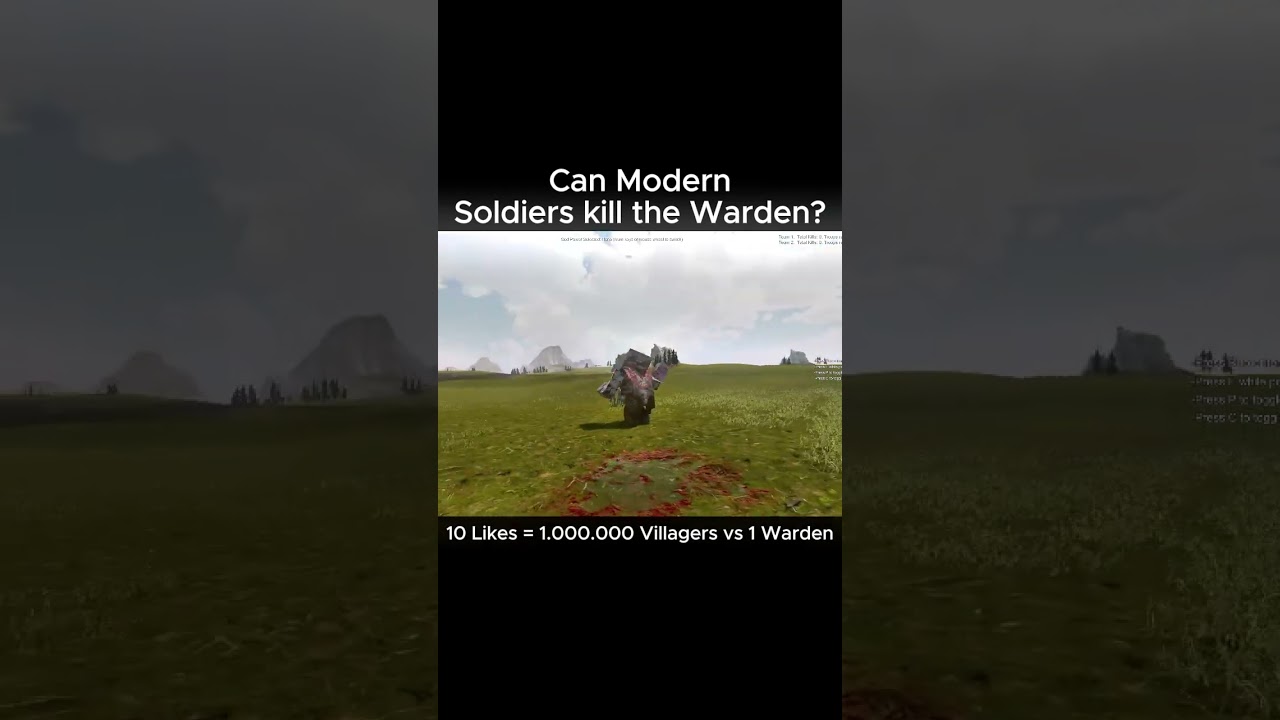 Can Modern Soldiers kill the Warden? 