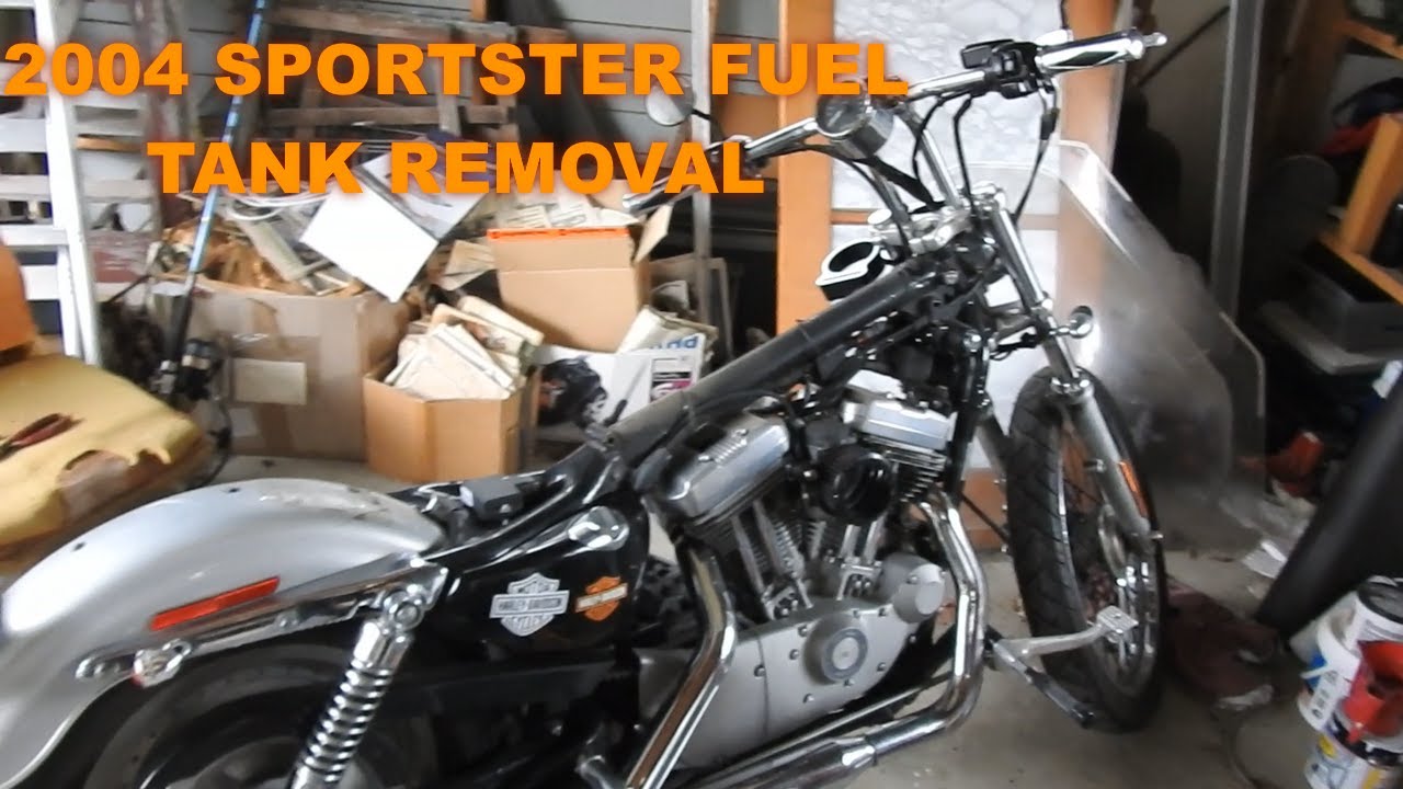 2004 Sportster Fuel Tank Removal