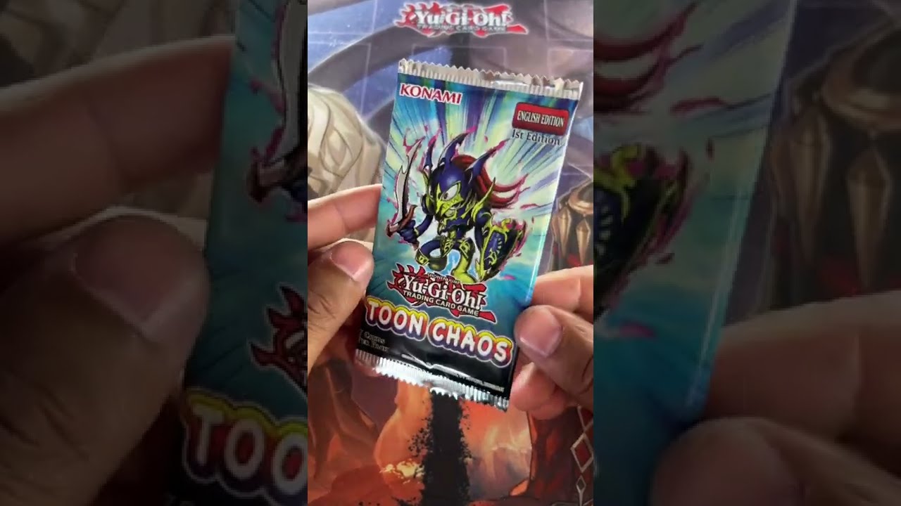 🔥YUGIOH TOON CHAOS BOOSTER PACK 🔥