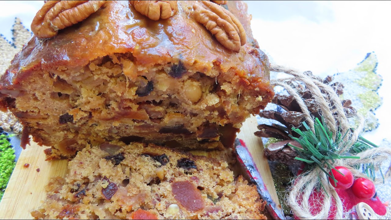 Pastel de frutas navideño (SIN alcohol) | Fruit Cake