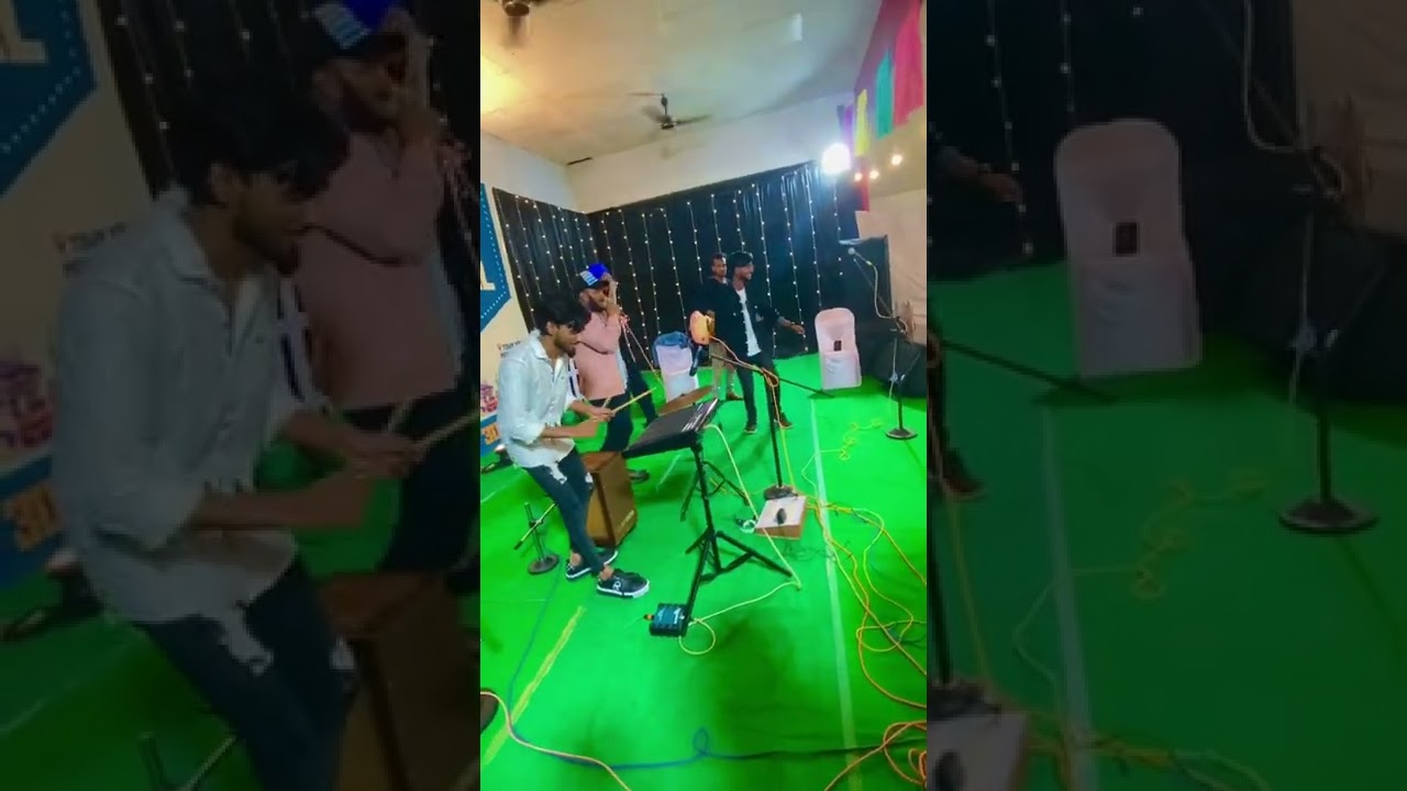 Punjabi Patch Live Performance | Abhay Masih Drummer 🥁