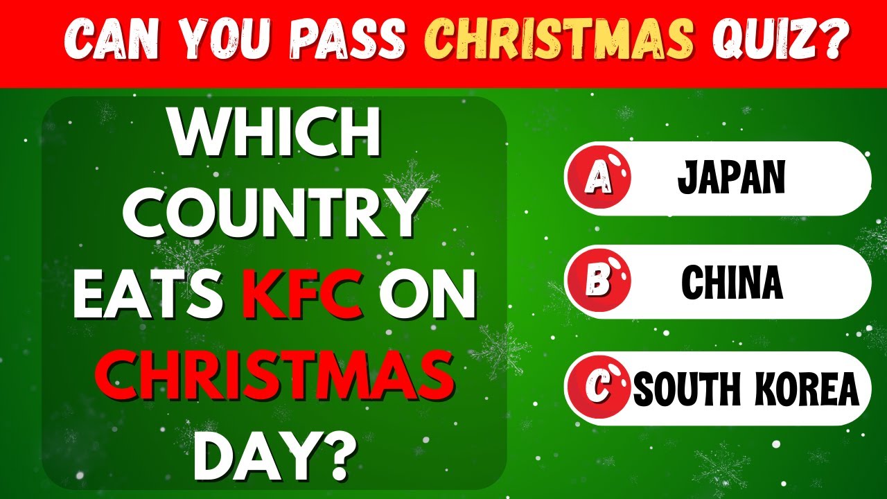Christmas Quiz Challenge 🎄 | 60 Festive Questions from Easy to Hard
