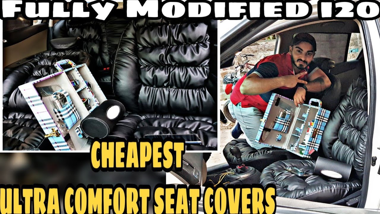 Cheapest Ultra Comfort Seat Covers》Price?》Car Interior Modifications》Modified i20》Modified Cars
