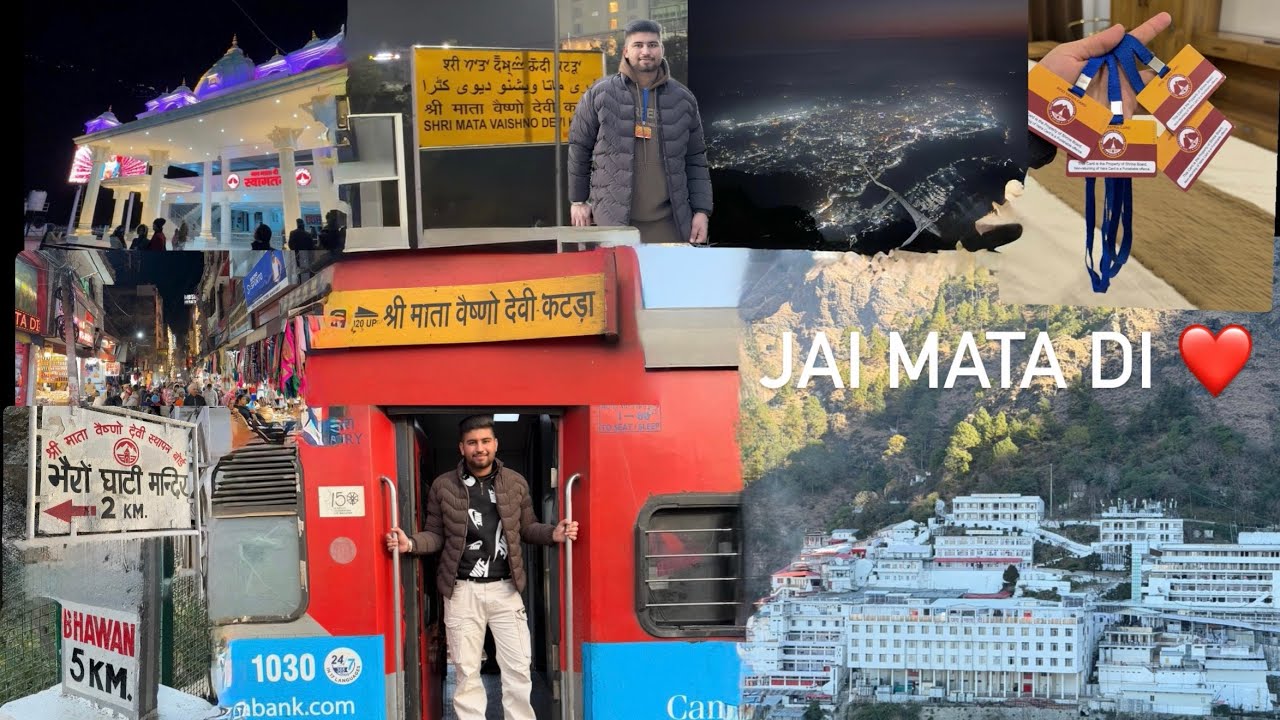 Heaven on Earth 🙏✨ | Khanna to Mata Vaishno Devi ❤️⛰️