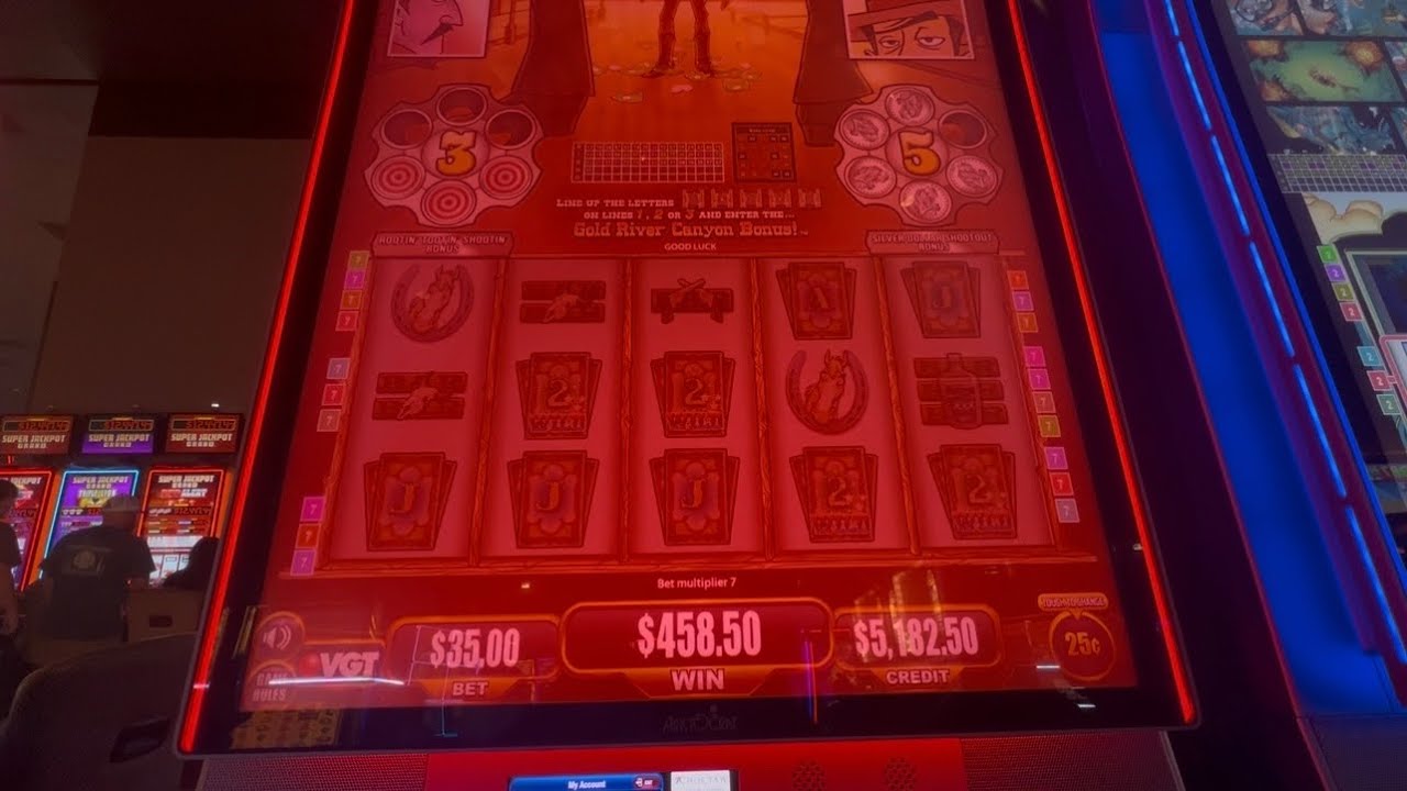 Silver Dollar Shootout продолжал вращаться, красные выпадали, и в конце концов я получил крупный ...