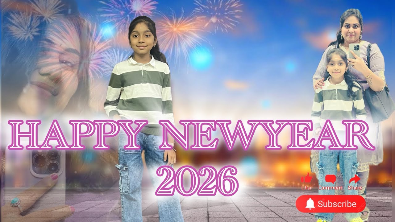 Welcome 2026 🎊 | New Year Vlog | Family, Food & Fun ✨